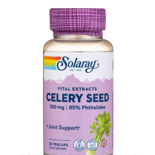 Solaray Celery Seed Extract 100 mg - 30 VegCaps