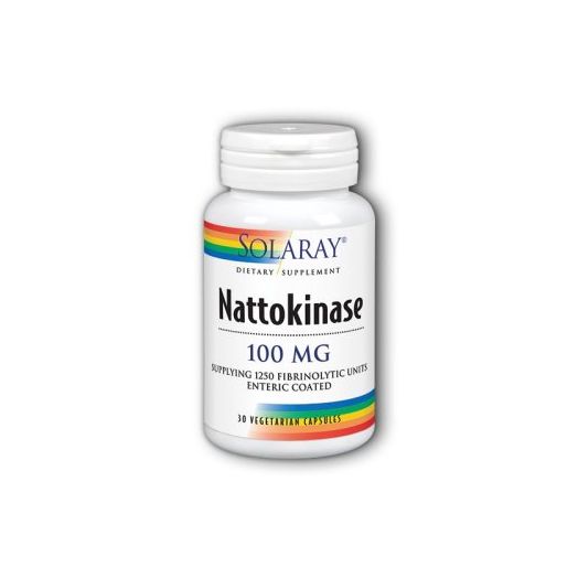 Solaray Nattokinase 100 mg - 30 Capsules