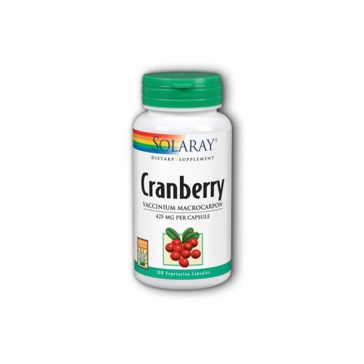 Solaray Cranberry 425 mg - 100 Capsules