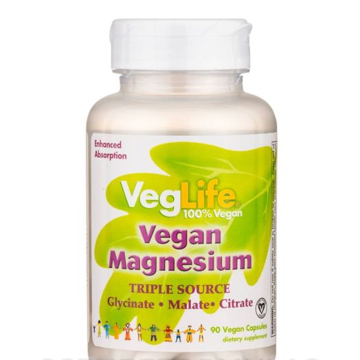 VegLife Vegan Magnesium - 90 Vegan Capsules