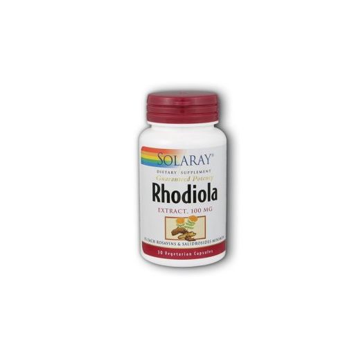 Solaray Rhodiola Extract 100 mg - 30 Capsules