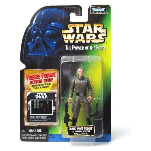 Star Wars Power of the Force Freeze Frame Grand Moff Tarkin Action Figure 3.75 Inches