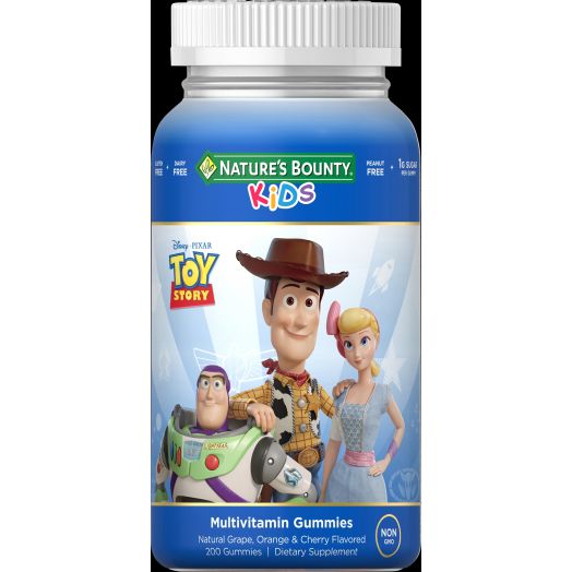 Nature’s Bounty Kids Disney® and Pixar® Toy Story Multivitamin Gummies, 200 Count