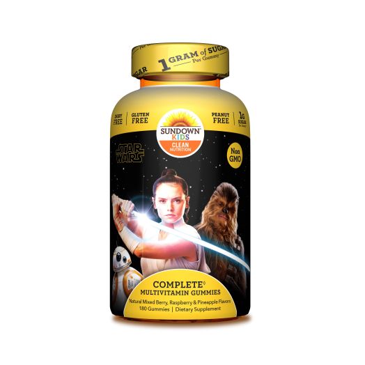 Sundown Kids Multivitamins, Star Wars, Multi-Flavored Gummy Vitamins, 180 Ct