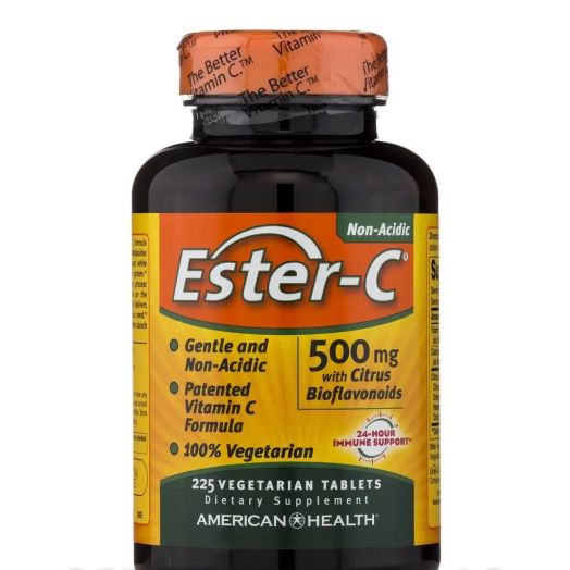 Ester-C 500 mg with Citrus Bioflavonoids - 225 Vegetable Tablets