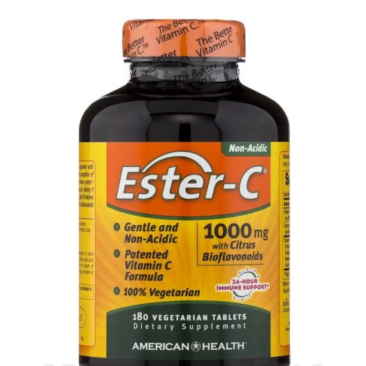 Ester-C 1000 mg with Citrus Bioflavonoids - 180 Vegetable Tablets