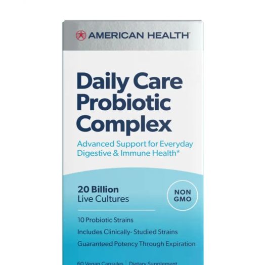 American Health Daily Care Probiotic Complex 20 Billion - 60 Vegan Capsules