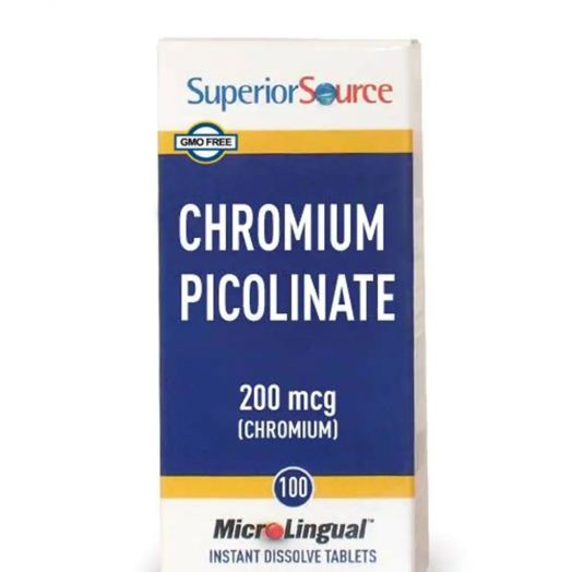 Superior Source Chromium Picolinate 200 mcg - 100 MicroLingual Tablets
