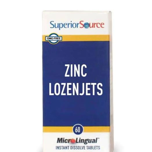 Superior Source Zinc Lozenjets - 60 MicroLingual Tablets