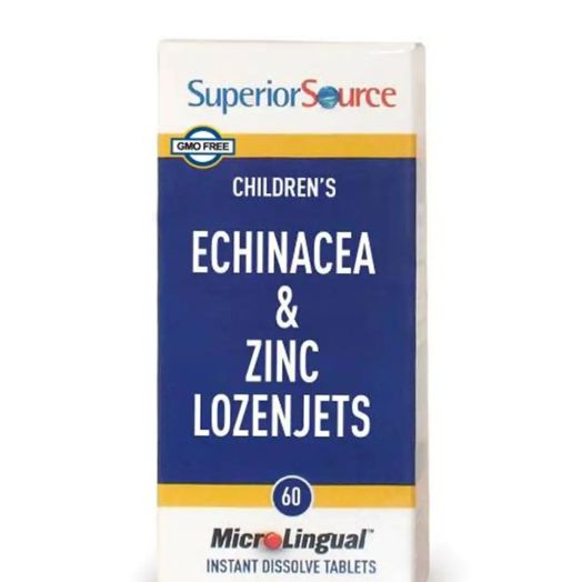 Superior Source Children's Echinacea & Zinc Lozenjets - 60 MicroLingual Tablets