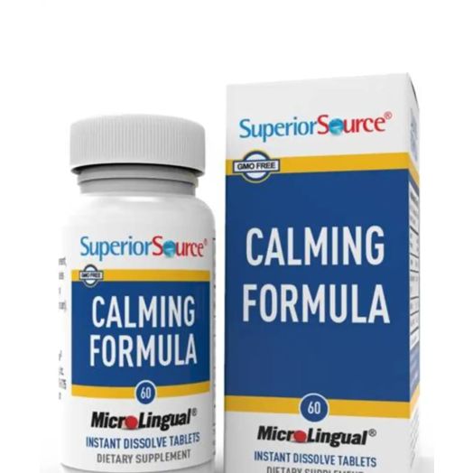 Superior Source Calming Formula - 60 MicroLingual Tablets