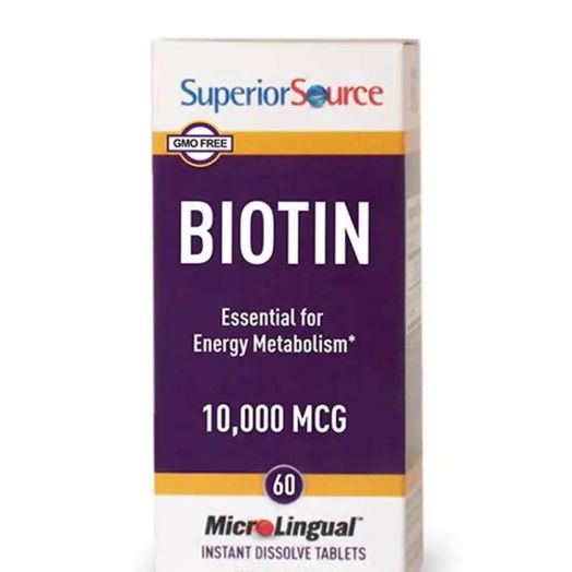 Superior Source Biotin 10,000 mcg - 60 MicroLingual Tablets