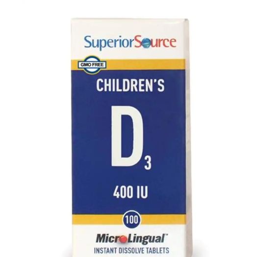 Superior Source Children's Vitamin D 400 IU - 100 MicroLingual Tablets