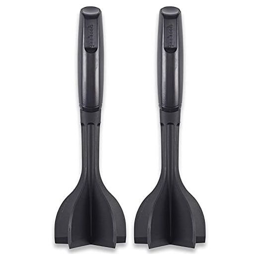 GoodCook High-Temp Nylon 5-Blade Head 10" Hamburger Ground Meat Choppers Pack of 2, Black