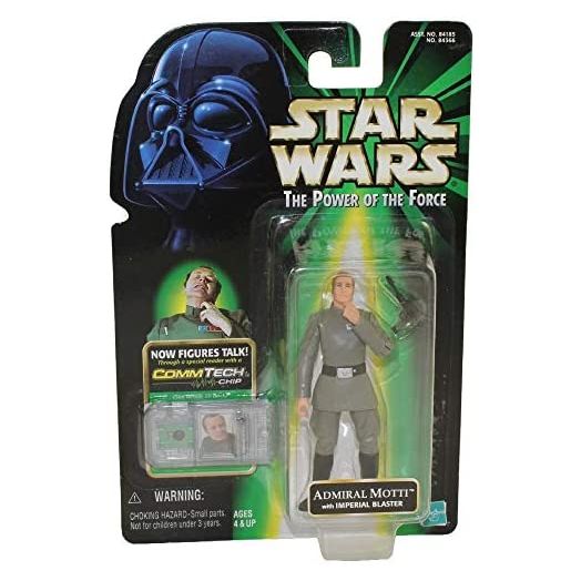 Star Wars: Power of the Force CommTech Admiral Motti Action Figure