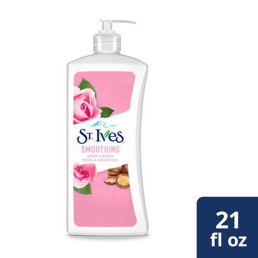St. Ives Rose and Argan Oil Smoothing Body Lotion 21 fl. Oz.