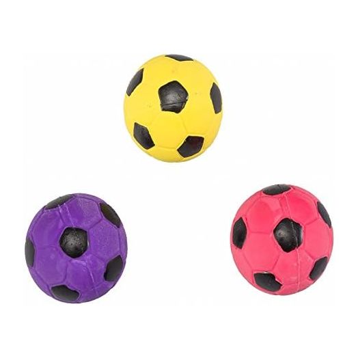 Ethical Pet Latex Soccer Ball Dog Toy [Set of 3]