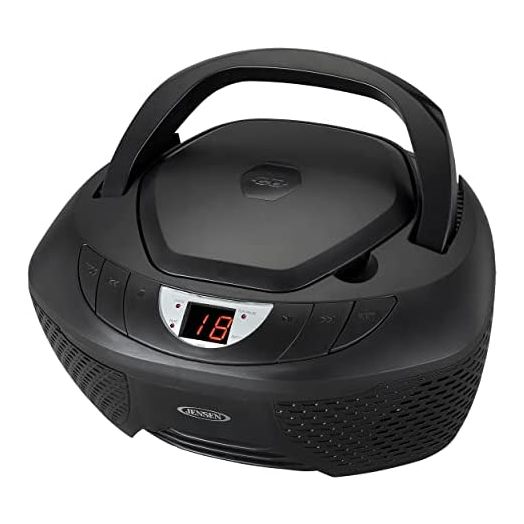 JENSEN CD-475 Portable Stereo CD Player with AM/FM Radio