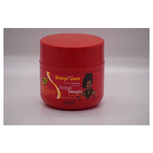Shine N Jam Magic Fingers For Braiders Edge Extreme Hold 4 Ounce