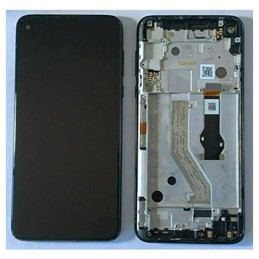 for Motorola Moto G Stylus 2020 G Stylus XT2043-7 G8 Stylus XT2043 XT2043-4 XT2043-3 6.4" LCD Display Touch Screen Digitizer Assembly Replacement Part with Frame