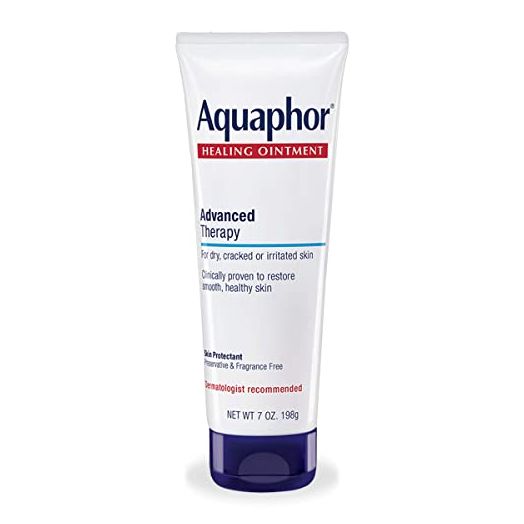Aquaphor Healing Ointment Advanced Therapy Skin Protectant, Dry Skin Body Moisturizer, 7 Oz Tube