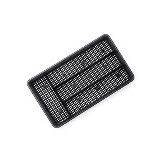 Dial Industries B694K Small Mesh Cutlery Organizer Tray, Black