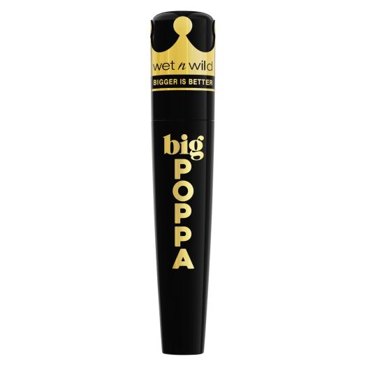 wet n wild Big Poppa Mascara, Bigger is Better, Volumizing, Blackest Black, 0.27 fl oz