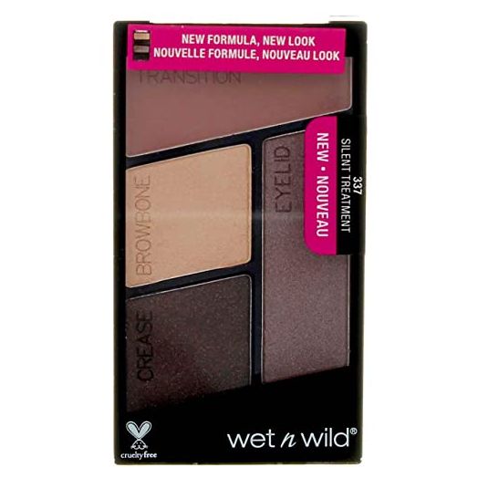 Wet N Wild Color Icon Eyeshadow Quad ~ Silent Treatment 337
