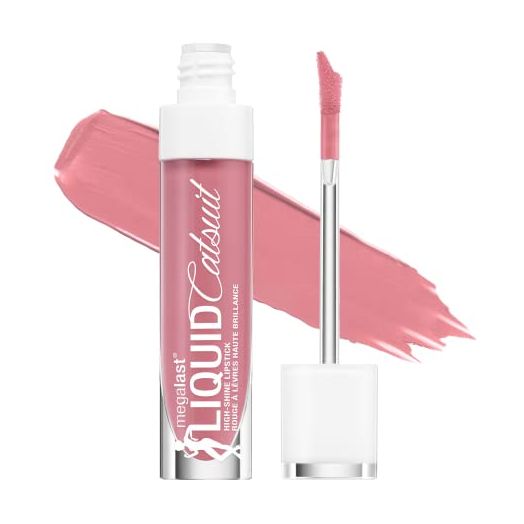 Wet n Wild MegaLast Catsuit High-Shine Liquid Lipstick Pink Flirt Alert