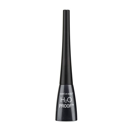 wet n wild H2O Proof Liquid Eyeliner, Black, 0.17 fl oz