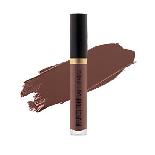 Black Radiance Perfect Tone Matte Liquid Lipstick Lip Crème Naughty Brown