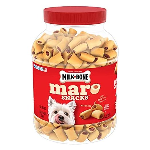 Milk-Bone MaroSnacks Dog Treats with Real Bone Marrow and Calcium