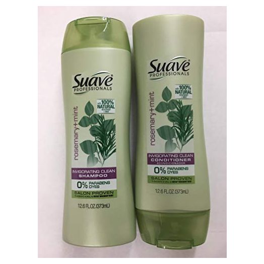 Suave Professionals Shampoo and Conditioner Set 12.6 Oz Ea. (Rosemary and Mint)