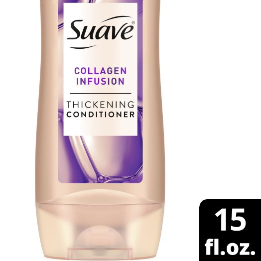 Suave Professionals Moisturizing Thickening Daily Conditioner with Collagen, 15 fl oz