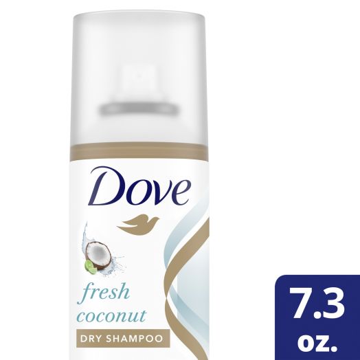 Dove Care Between Washes Volumizing Dry Shampoo with Fresh Coconut Scent, 7.3 oz
