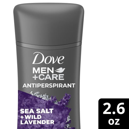 Dove Men+Care Antiperspirant Deodorant Sea Salt & Wild Lavender Natural Inspired Deodorant for men 2.6 OZ