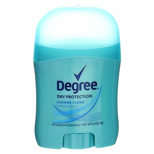 Degree Shower Clean Dry Protection Antiperspirant Deodorant Stick, 0.5 oz (Pack of 4)