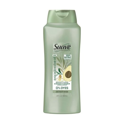 Suave Professionals Conditioner Avocado + Olive Oil 28 oz (Packaging May Vary)