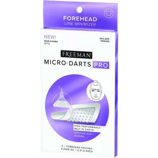 Freeman Beauty Micro-Darts Pro - Forehead Smooth Lines & Wrinkle Reduction + Facial Moisturizing Hyaluronic Acid & Peptides