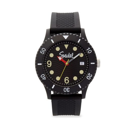 Speidel Eco Splash Diver Watch (40mm) Black Recycled Plastic