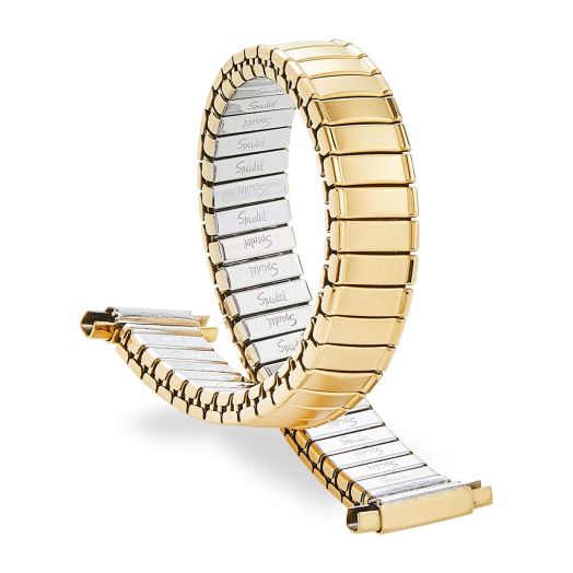 Speidel LADIES EXPANSION STAINLESS STEEL GOLD S/E 10-14 MM