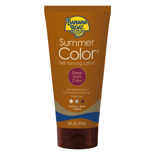 Banana Boat Summer Color Self-Tanning Lotion, Deep/Dark, 6 fl oz