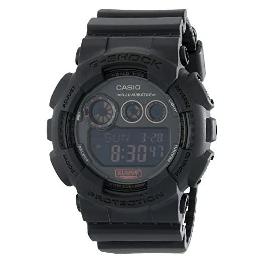 G-Shock Watch with Stainless-Steel Strap, 30 (Model: GD120MB-1CR)
