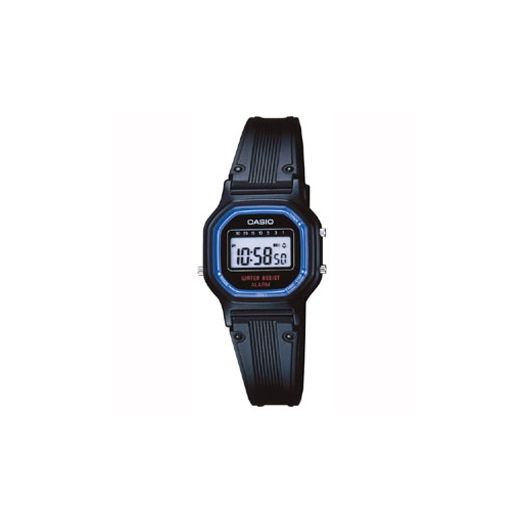 Casio Women's Daily Alarm Digital Watch, Black