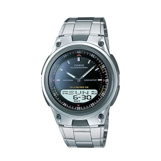 Casio Men's Sports Ana-Digi Databank Watch, Black
