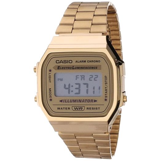 G-Shock Casio Vintage A168WG-9VT Gold One Size