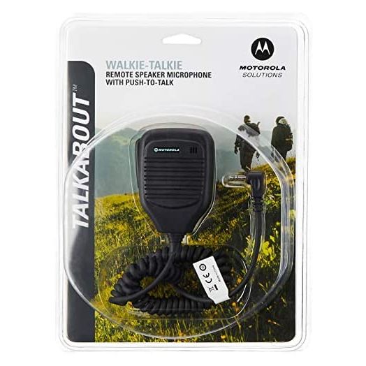 Motorola 53724 Remote Speaker Microphone (Black)