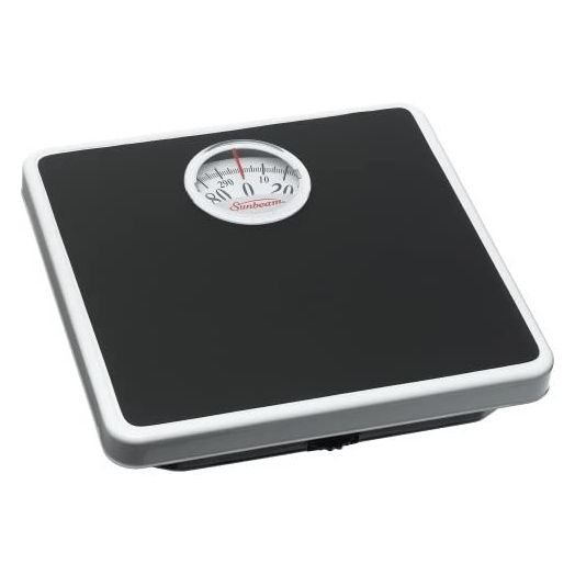 Sunbeam Easy Read Dial Scale, Black
