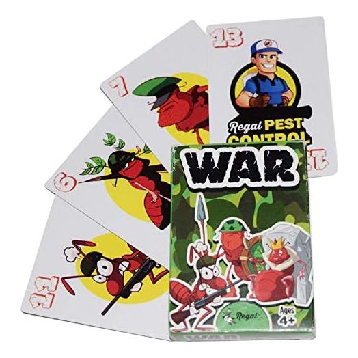 Regal Games - Classic Card Games - War - Card Game Gift for Christmas, Birthdays, Holidays, and Family Gatherings