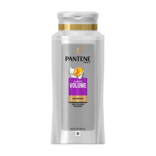 Pantene Pro-V Sheer Volume Silicone Free Shampoo, 25.4 fl oz